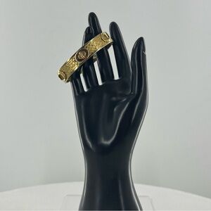 Coach Turn-lock Bangle Bracelet